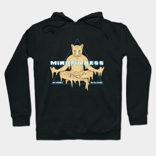 meditation cougar Hoodie